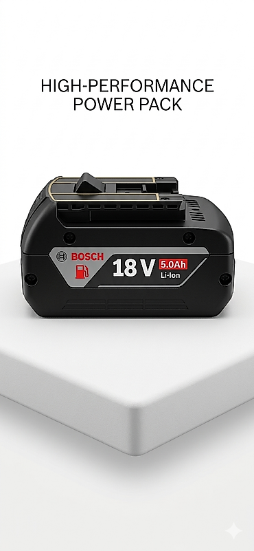 Bosch  18V 5 Ah Batarya
