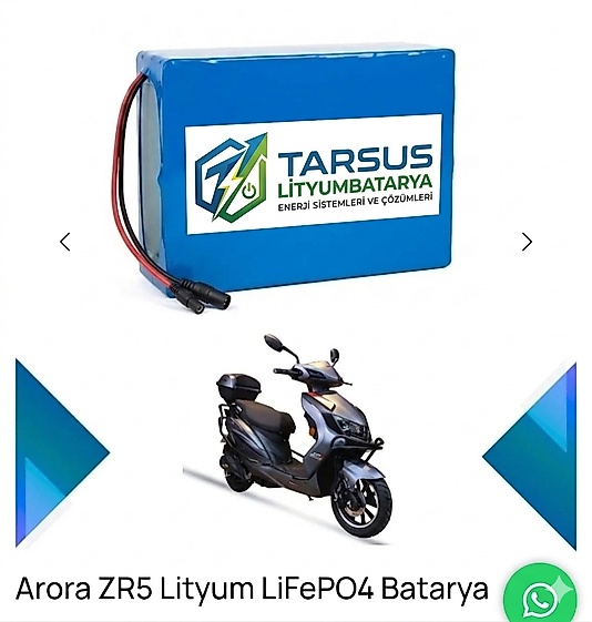 Arora ZR5 Lityum LifePo4 Batarya